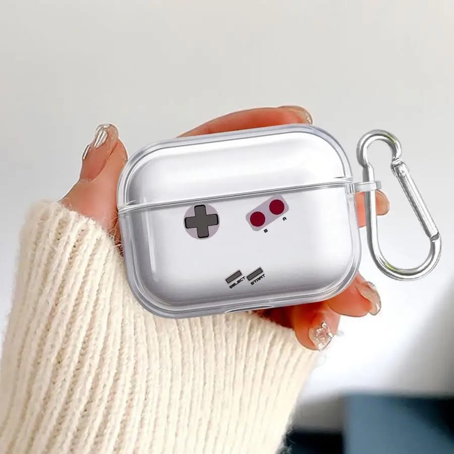 Custodie trasparenti per auricolari Airpods Pro2 Pro 4 2 3 Pro3 1 Generation Game Boy