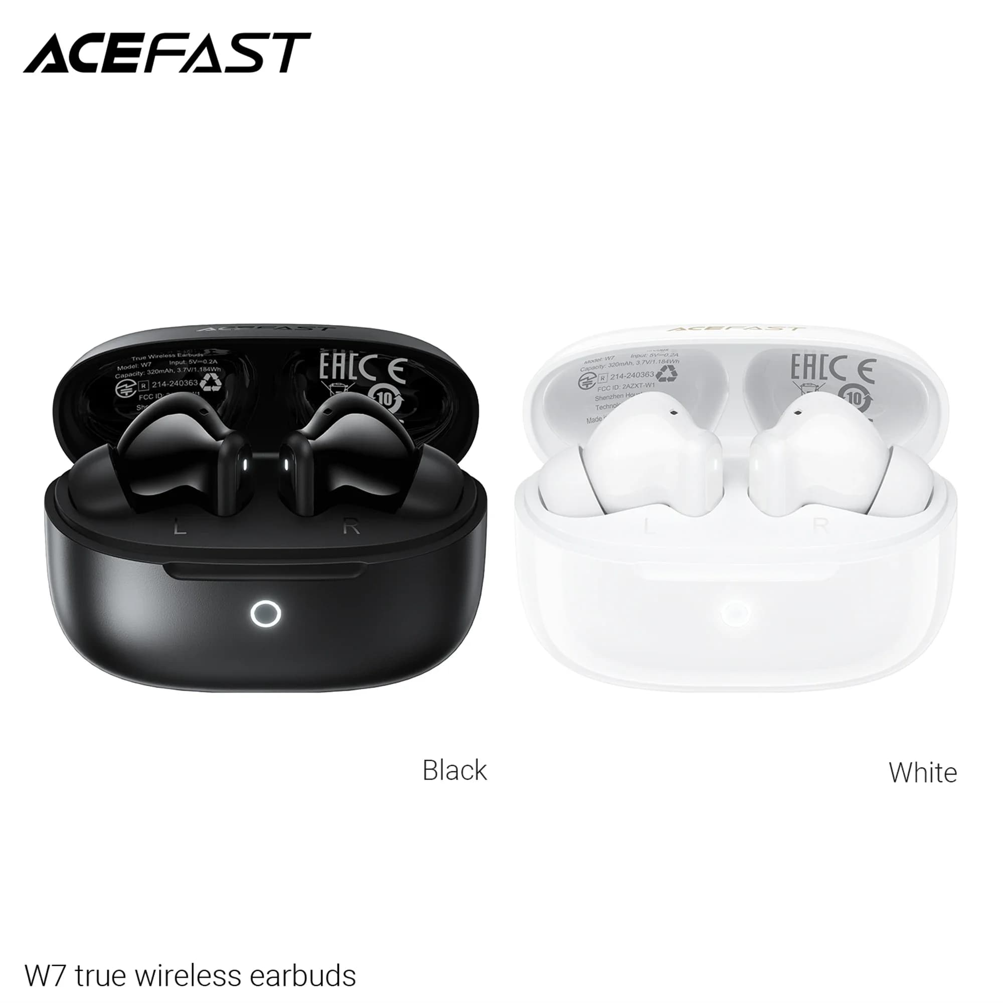 Bluetooth 5.4 ANC with stereo HiFi audio, magnetic wireless charging, TWS, waterproof, for sports and gaming, ideal for gym and racing