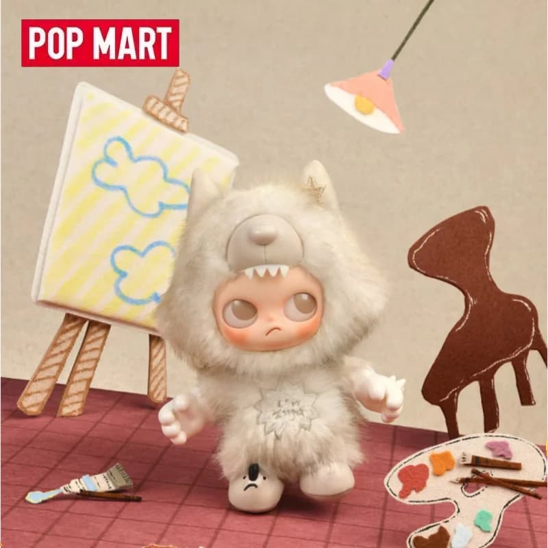 POP MART ZSIGA I'm Zsiga Series Vinyl Plush Pendant Blind Box Mystery Box Guess Bag Toy Desktop Ornament Collection Anime Figure