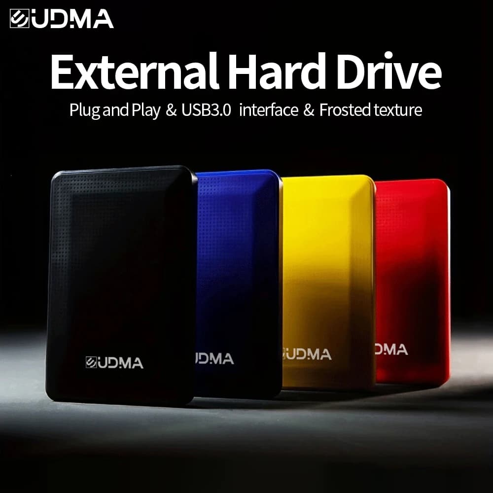 Disco rigido esterno UDMA da 1 TB/500 GB/320 GB, disco rigido meccanico portatile da 2,5 pollici USB 3.0, adatto per la conservazione di video e immagini in formato JPG