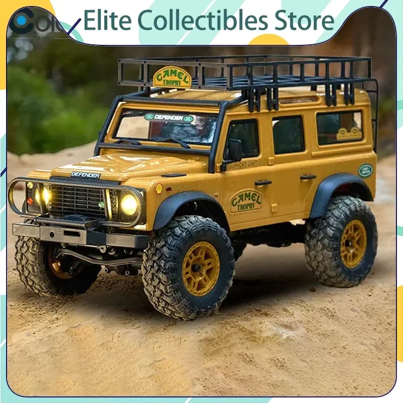 Fms New 1/24 Fcx24m Land Rover Series Professional Rc Off-Road 90/110 Vehicle Four-Wheel Drive Model Electric Toy Climbing Car
