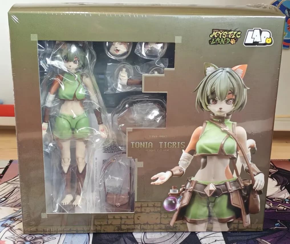 Prossimamente Disponibile: Lado Toys Tonya, la Gatta Calico Erborista, Figura Articolata 1:12, Serie Adventure Team