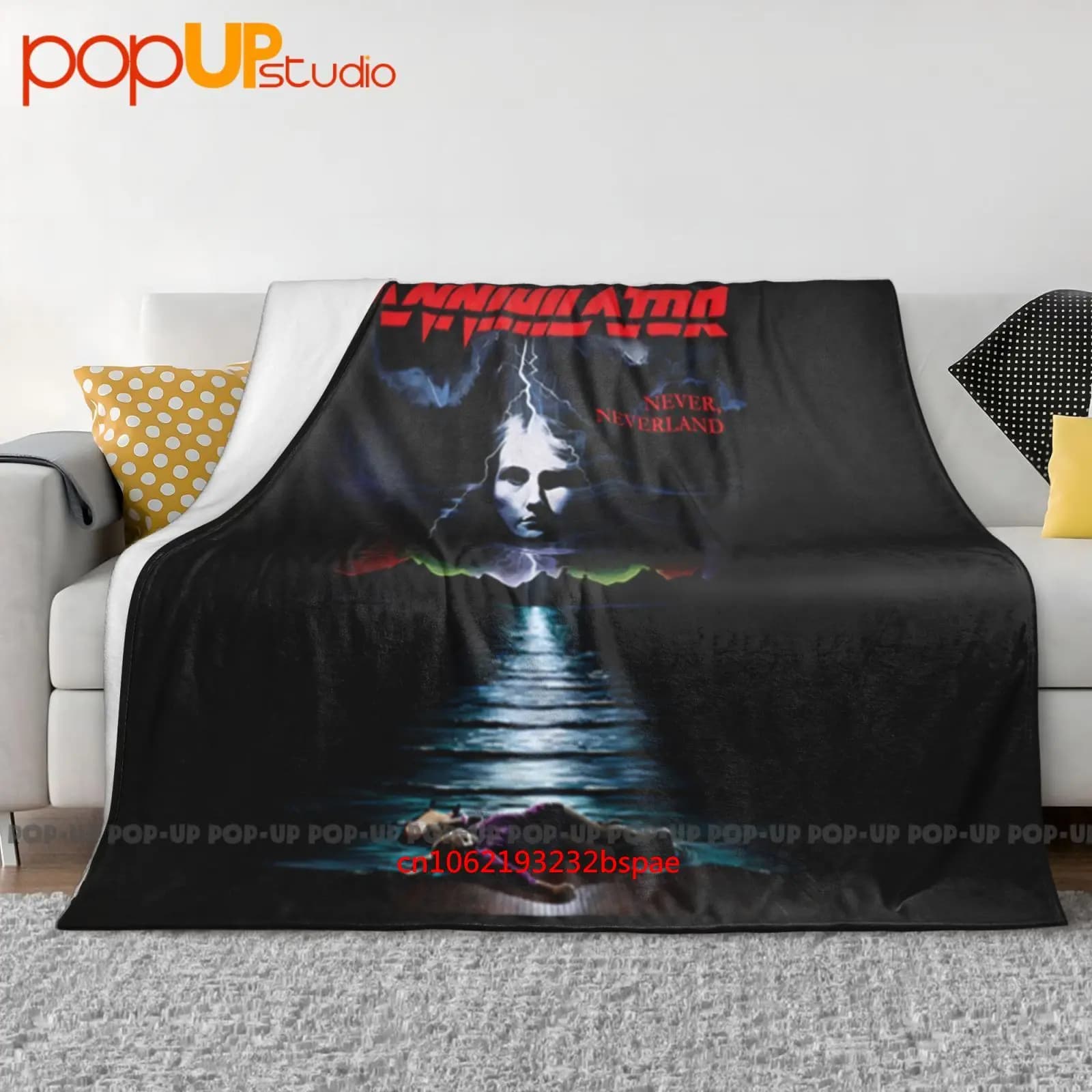 Annihilator Neverland Thrash Speed Heavy Metal Coperta ultra morbida Trapunta Copridivano invernale Copridivano