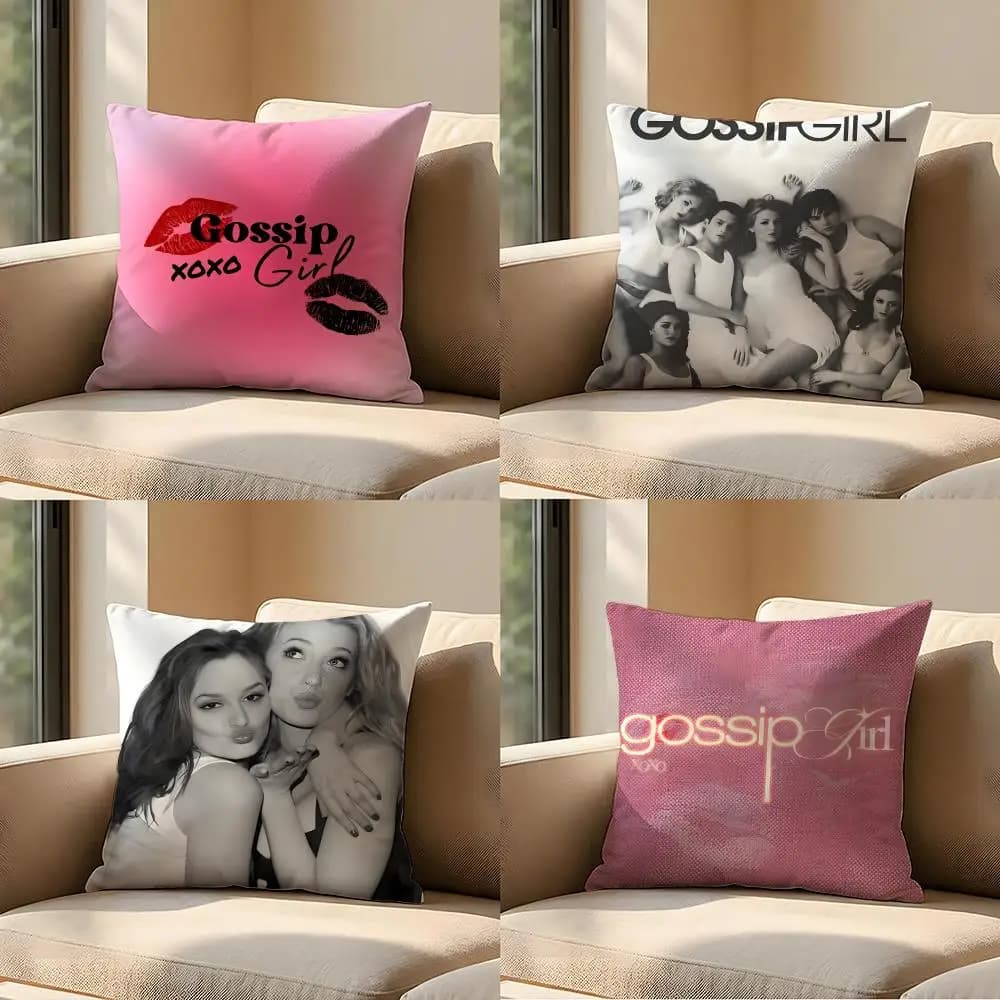 Drama G-Gossip G-Girls Fodera per cuscino, per divano, soggiorno, camera da letto, cuscino per poggiatesta, cuscino quadrato, per il riposo