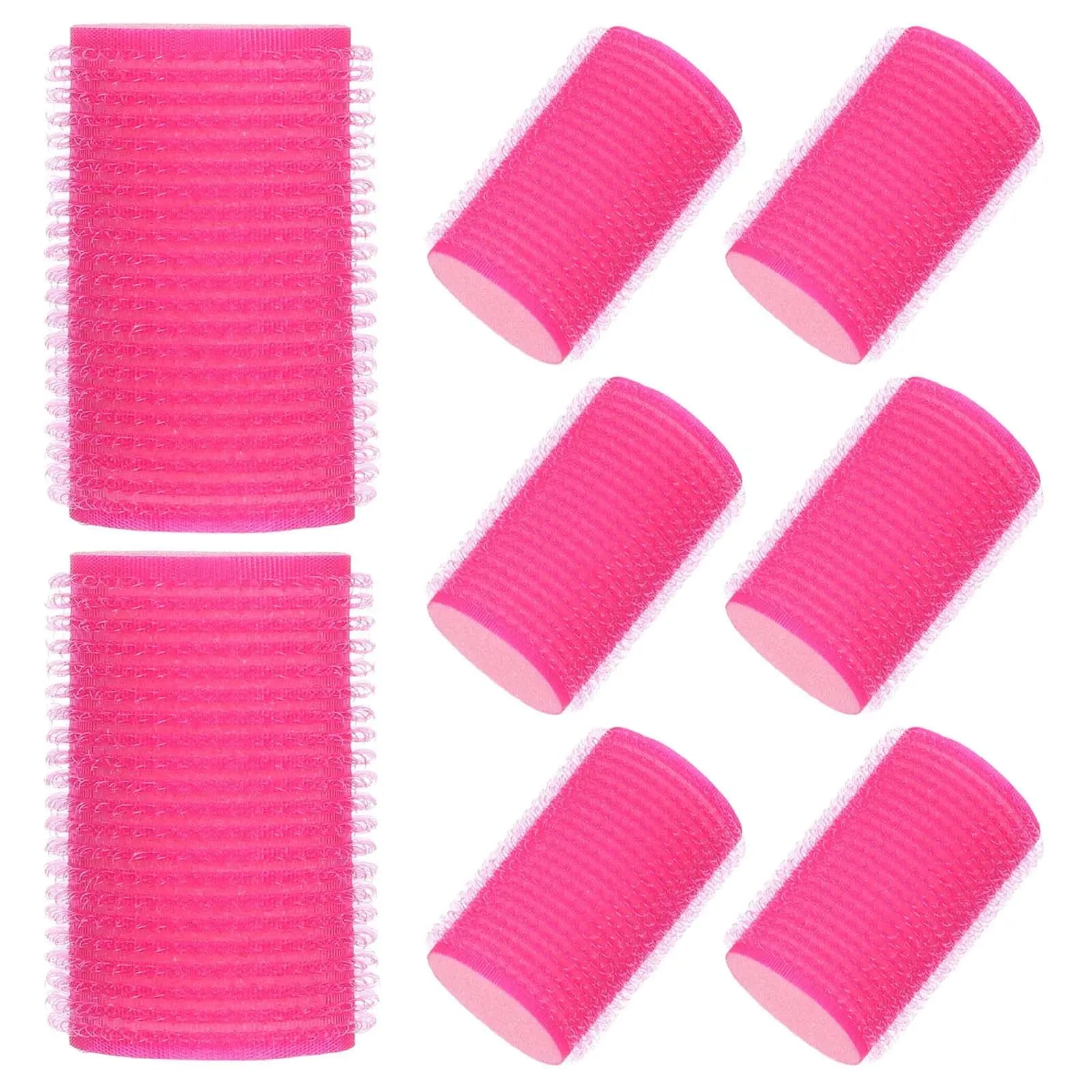 Set di bigodini in spugna per capelli da donna, per auto-styling di capelli lunghi o frangia, bastoncini per permanente, accessori per parrucchieri