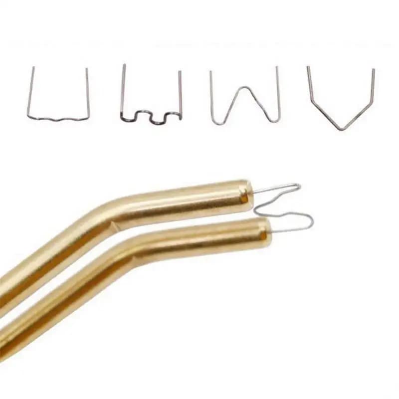 Tipo M Saldatura di Plastica Paraurti Saldatura Paraurti Riparazione Graffette di Ferro S Onda Graffette Saldatore di Plastica Calda Pistola di Calore Cucitrice a Caldo Strumento