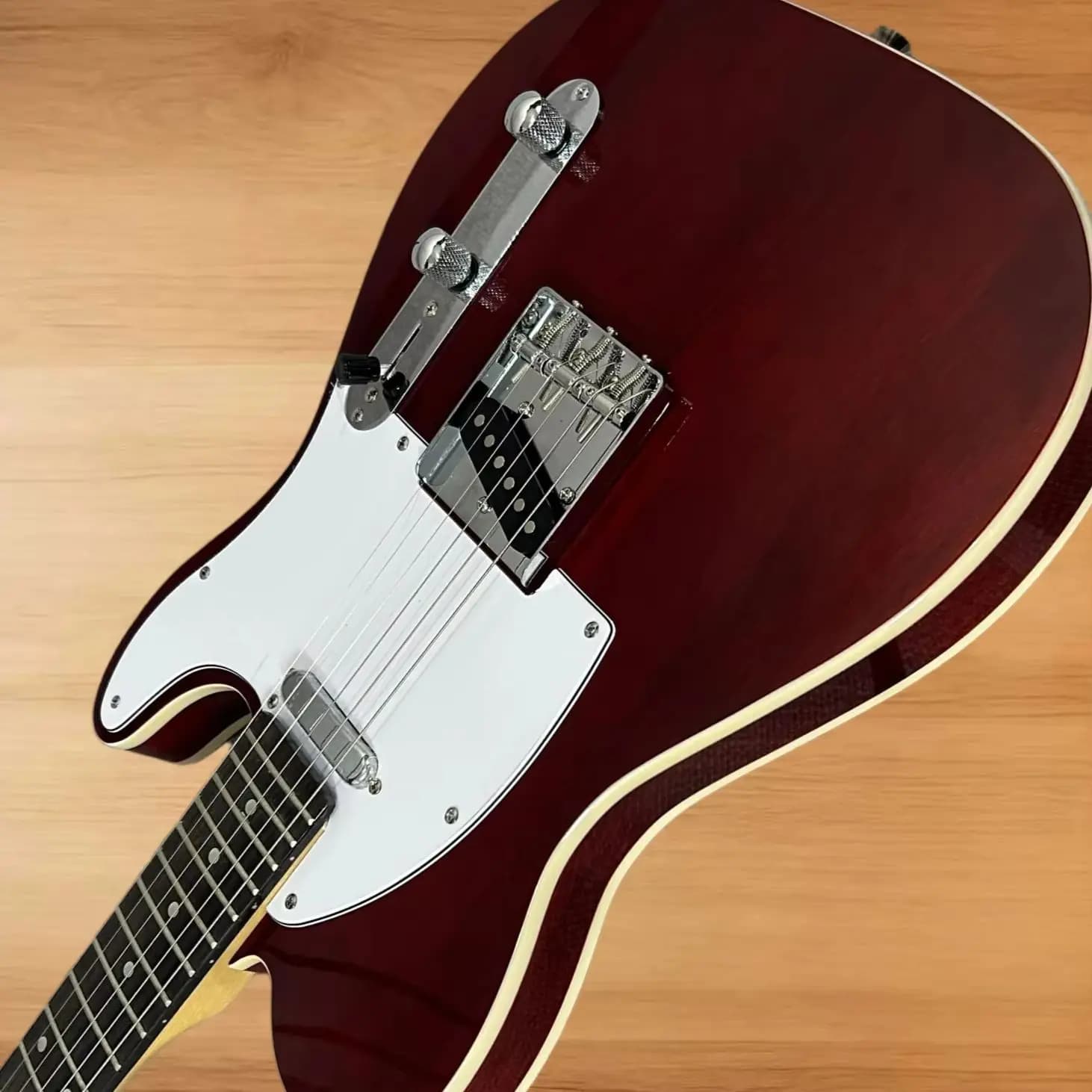 Hot Sale Wine Red Electric Guitars - Rosewood Fretboard - Double Binding