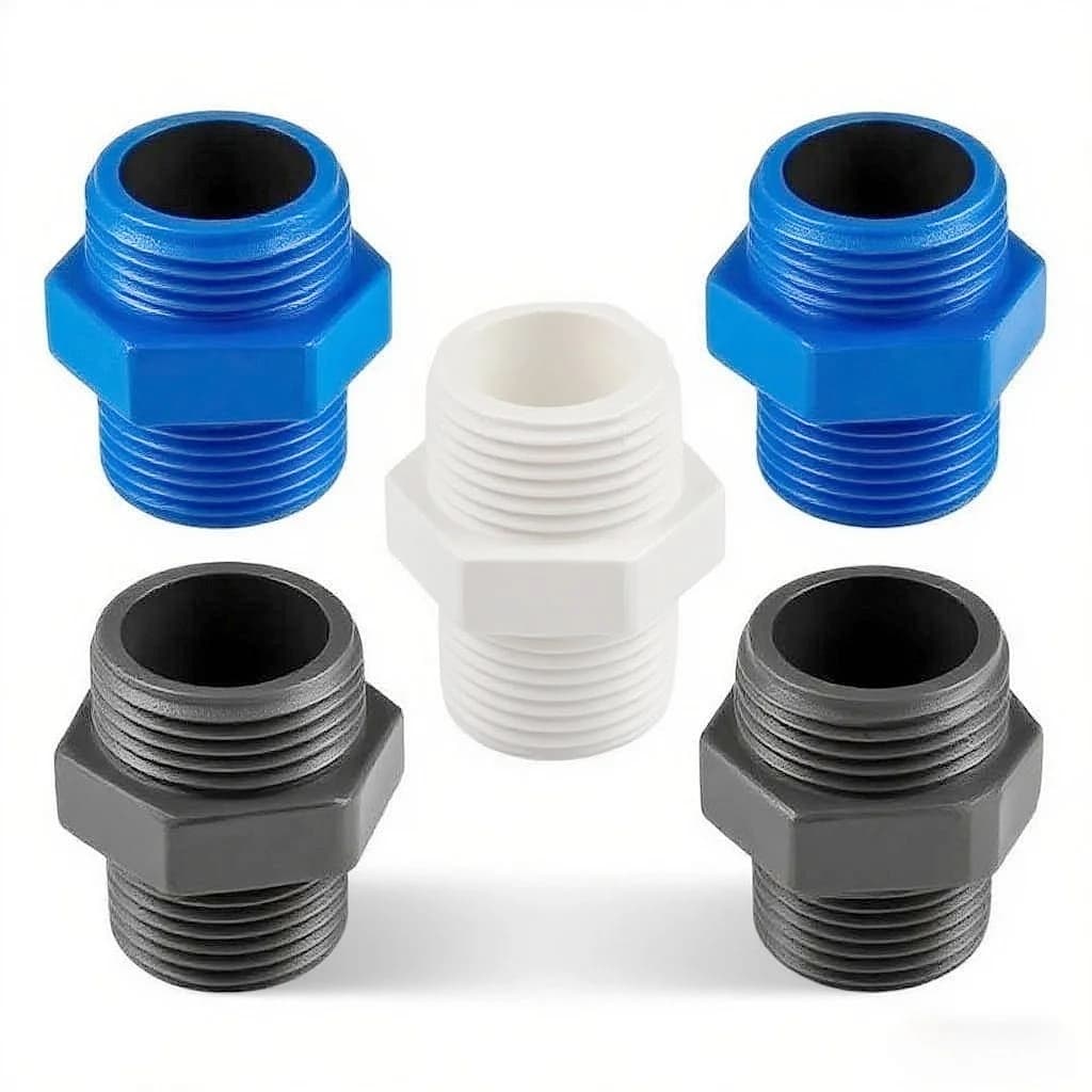 1/2~2'' Male Straight Connector for Aquarium, Water Supply Pipe Adapter, Garden Irrigation Accessories