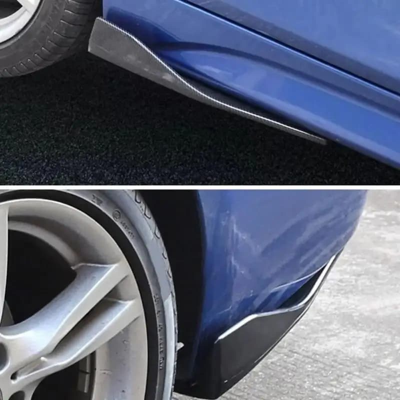 New Universal Car Front Rear Bumper Strip Lip Spoiler Diffuser Splitter Scratch Protector 48CM Length