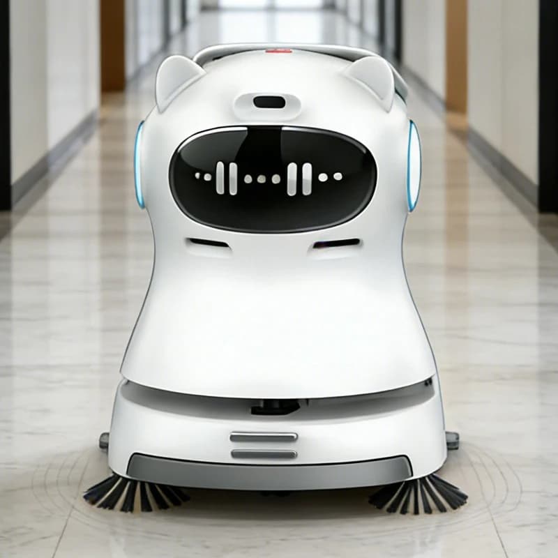 Professional Commercial Robot Vacuum With Mopping Function Intelligent Automatic Cleaning Device For Hotels & Accommodations