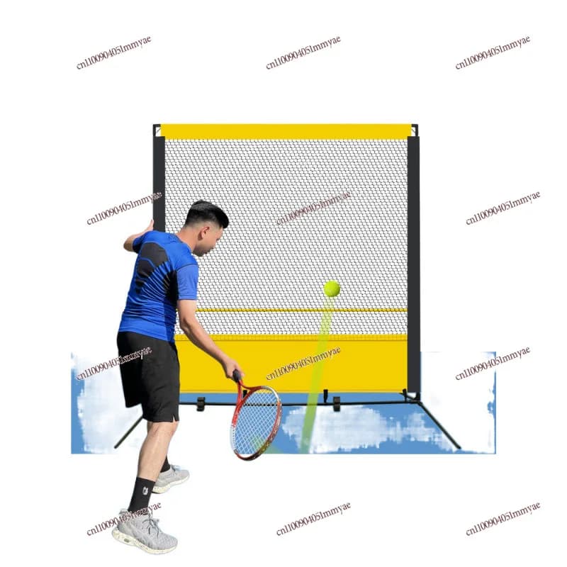 Rebound Network for Tennis Training Single Game Tennis Trainer Tennis Rack Training Back Wall