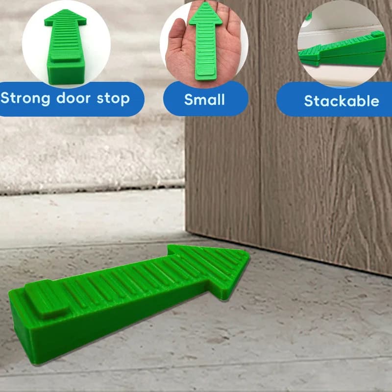 Fermaporta con freccia impilabile, semplice, creativo, divertente, multifunzionale, protezione per fermaporta, gadget in plastica