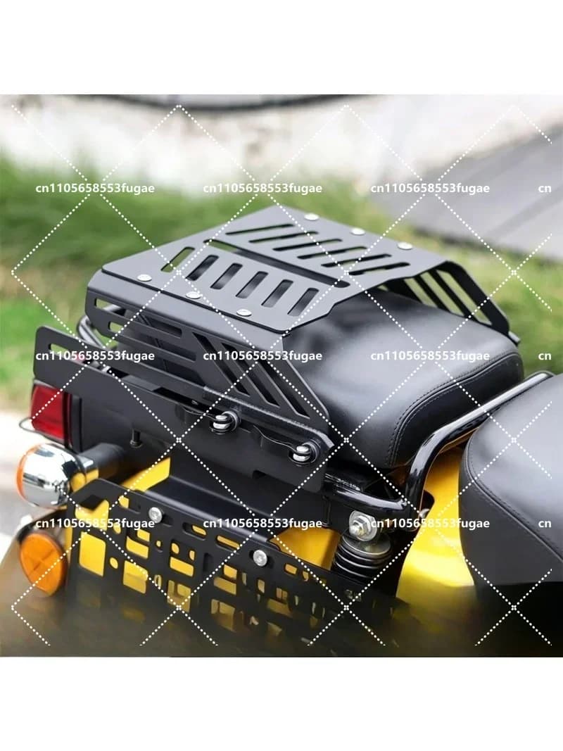 Motorcycle Rear Trunk Rack for CC110 - Sliding Tail Shelf Rear Storage Accessories
