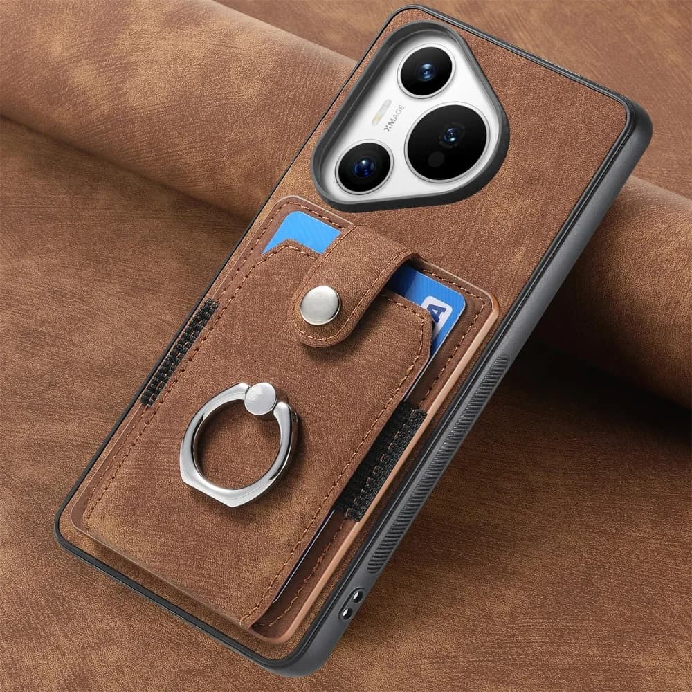 Leather case for Huawei Pura 80 70 P60 P50 Pro Plus Ultra Wallet Slot for Cards Case Cover Found for Honor 400 200 Pro Lite 90 70 50