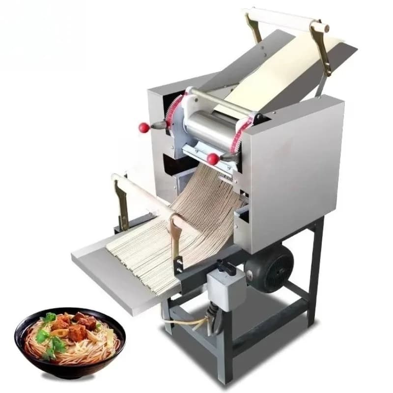 Macchina per noodle fresche Tagliatelle elettriche Pressa per pasta Macchina per fare noodle/Macchine alimentari per pasta
