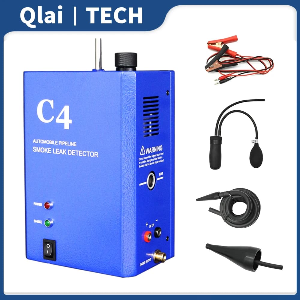 NewSmoke Leak Detector Automotive Smoke Machine Engine Intake System Pipeline Leak Detection Tool Smoke Leak Detector