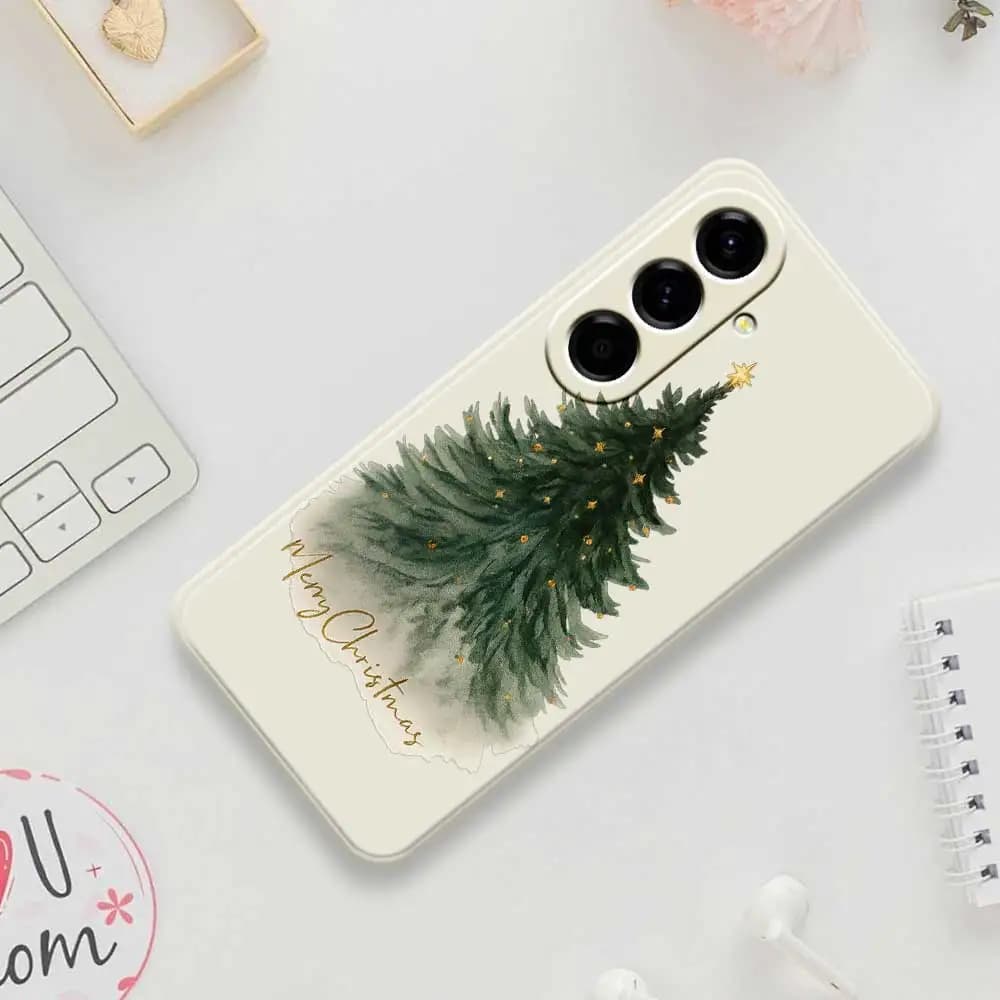 Christmas Tree Pattern Case For Samsung Galaxy S26 Ultra S26 Plus S26Ultra S26Plus S 26 Ultra 5G Back Cover Silicone Cases Funda