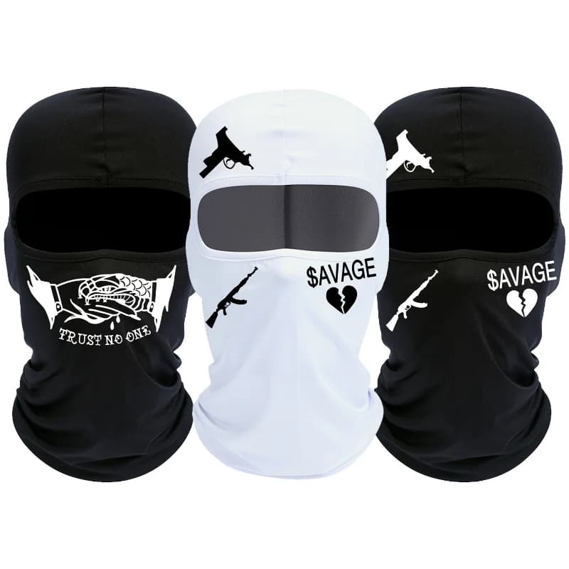 Bike Cat Scarf Men Mask Gangster