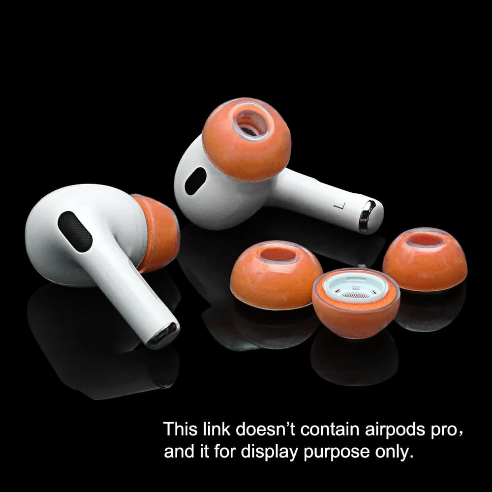 Punte in silicone premium + memory foam per auricolari Bluetooth Airpods Pro 1/2, puntali di ricambio per auricolari, accessori per Air Pods