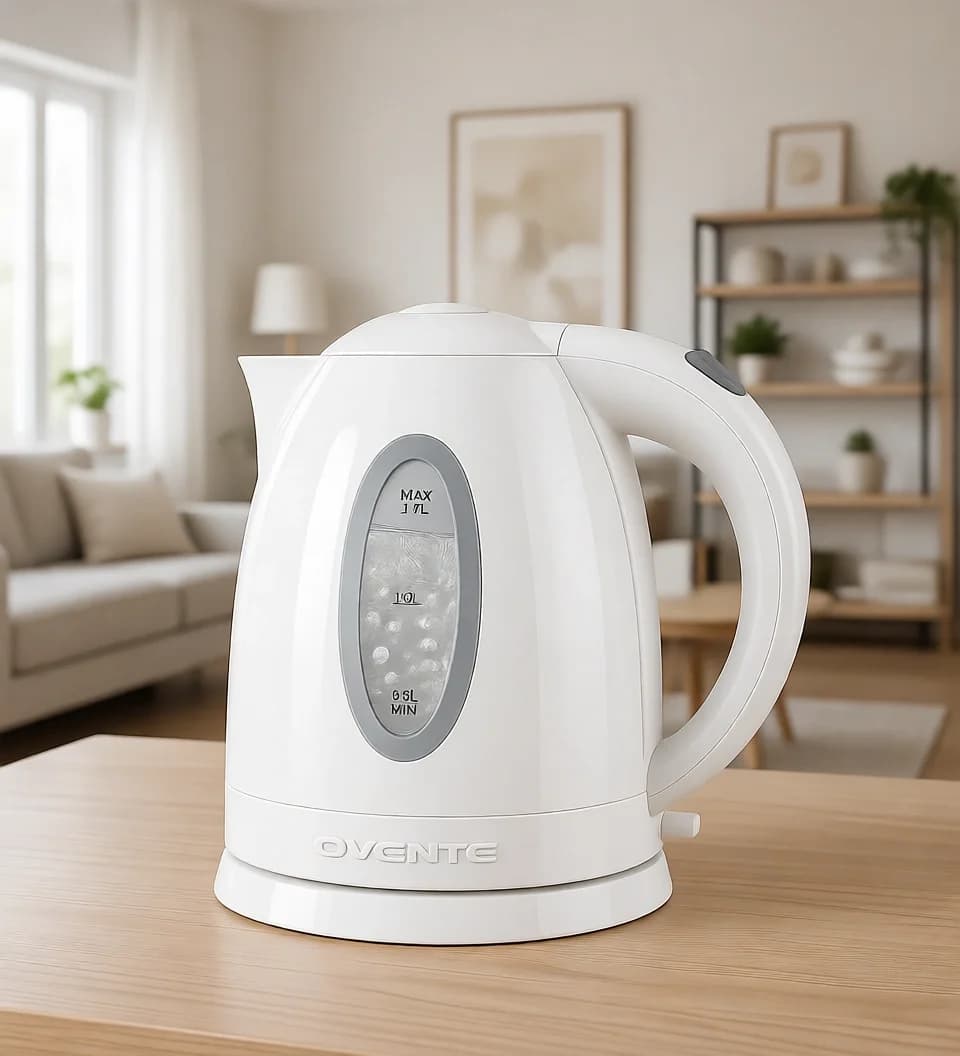 Bollitore Elettrico da 17 Litri a Ebollizione Rapida, Senza BPA, Spegnimento Automatico, Protezione Contro l'Ebollizione a Secco, con Indicatore Livello Acqua e Filtro Rimovibile