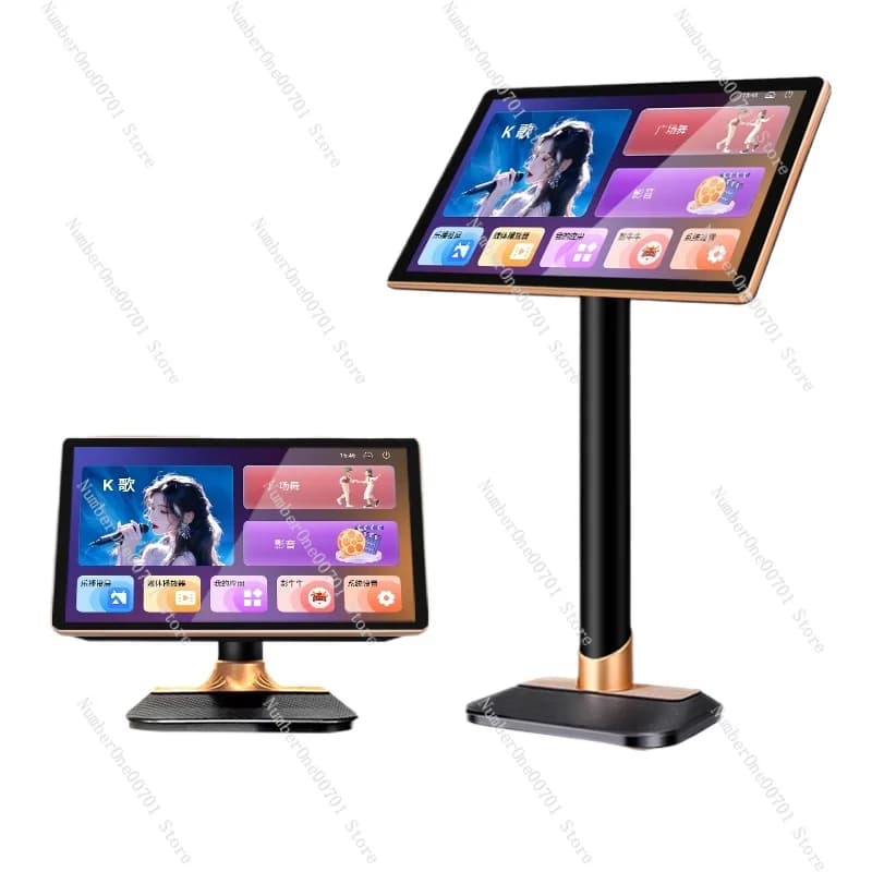 Macchina per Karaoke con Schermo Touch Gratuito, Sistema All-in-One per Canto Continuo, Macchina per Karaoke Domestico KTV