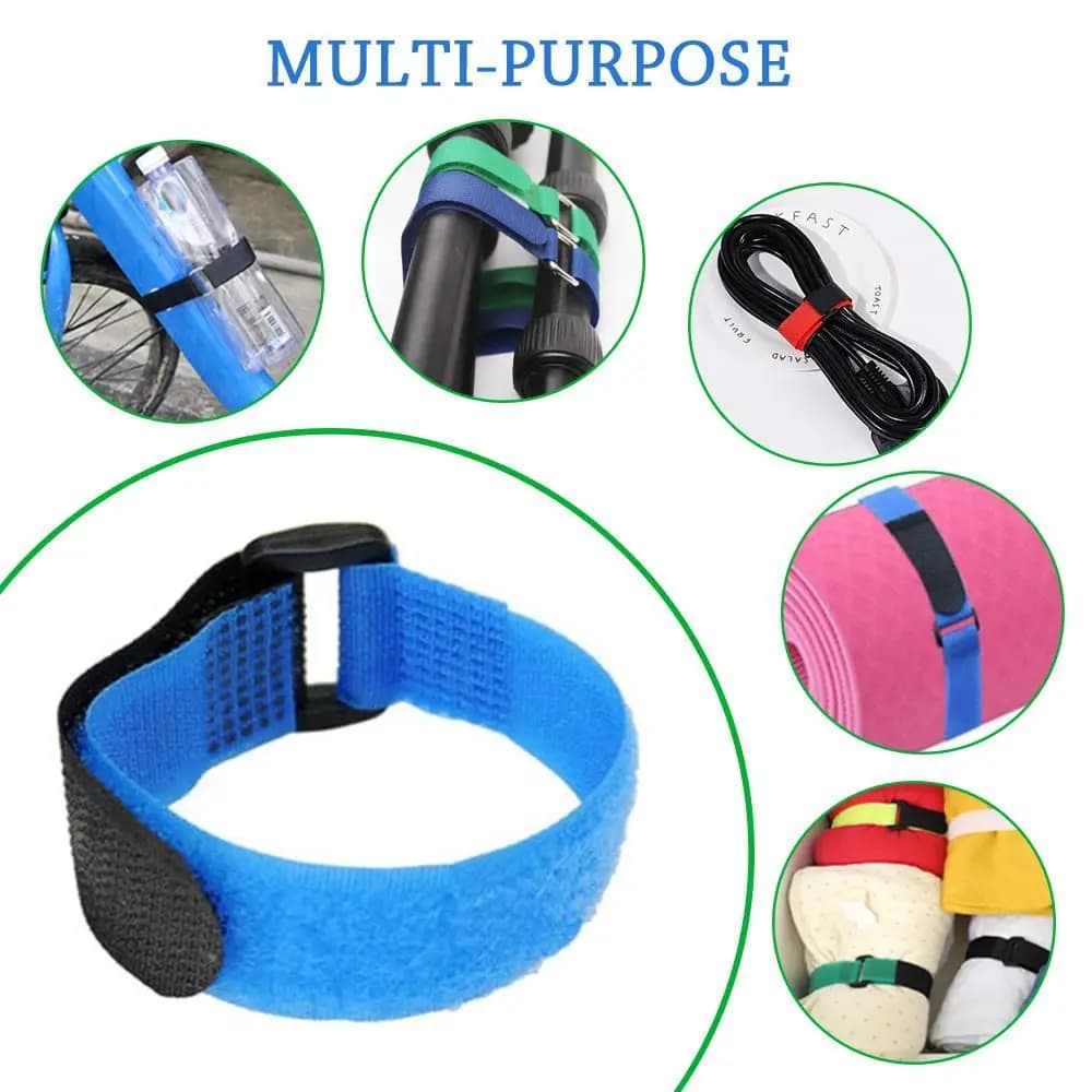 10pcs New Nylon Durable RC Accessories Antiskid Cable Tie-down Straps Eachine&Lipo Battery