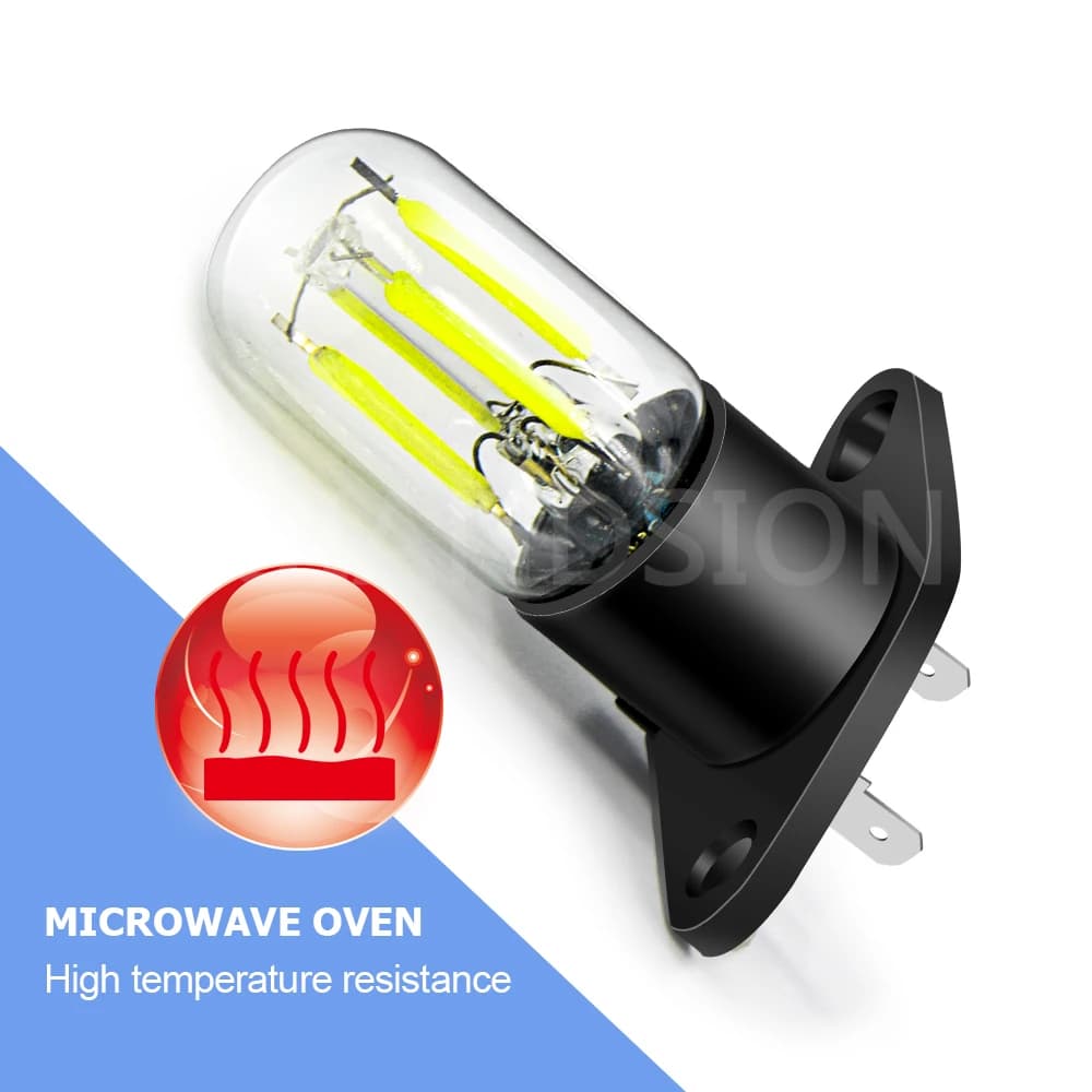 1PC T170 Per Uso Domestico AC220-250V 20W LED Forno A Microonde Lampadina di Illuminazione Piccolo Apparecchio Lampadina Per Forno Stufa Frigorifero Con Base