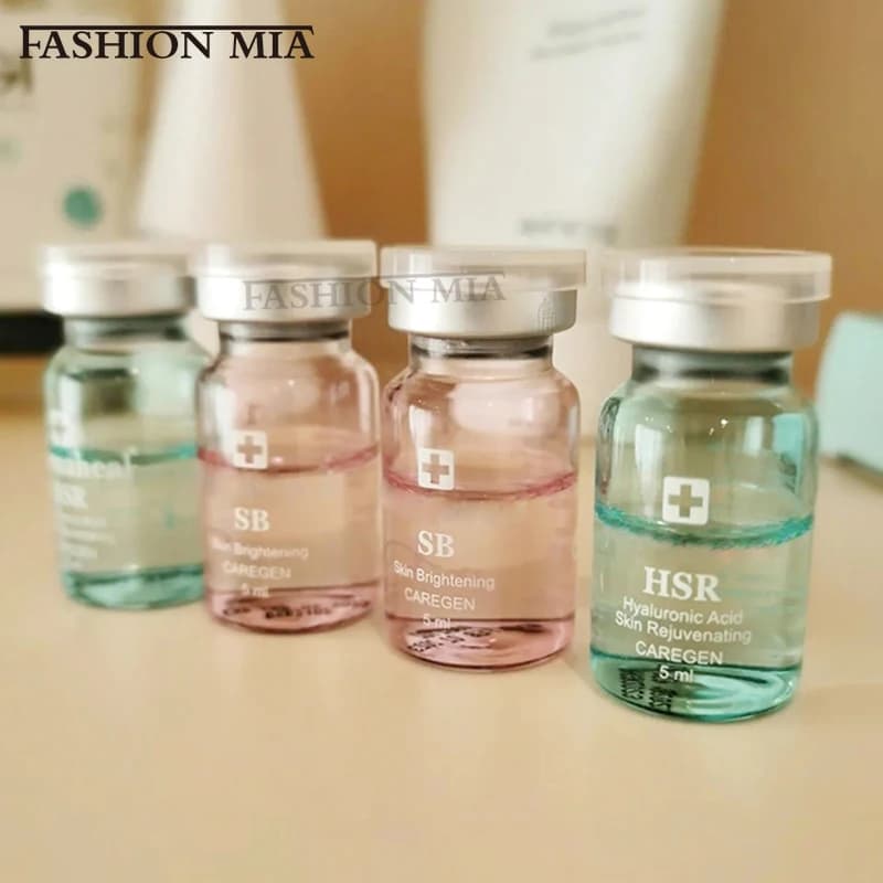 Korea 5ml Hyaluronic Collagen Peptide Essence Reparation Hydrating Face Ringiovanente Spa Skin Care Beauty