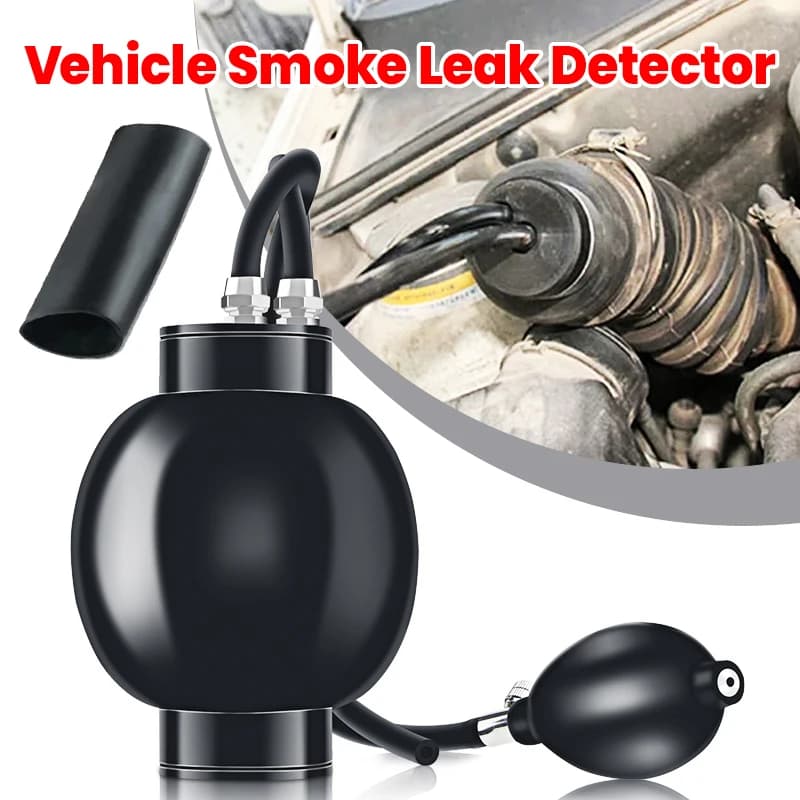 Strumento diagnostico universale dell'adattatore di aspirazione per auto Strumento di rilevamento perdite di fumo per macchina del fumo per auto con sigillo rapido facile spedizione gratuita