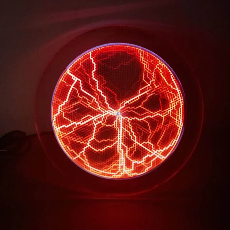 Sfera al Plasma LED da 6 Pollici, Giocattolo per Decorazioni Festive, Regalo Originale, Giocattolo Educativo