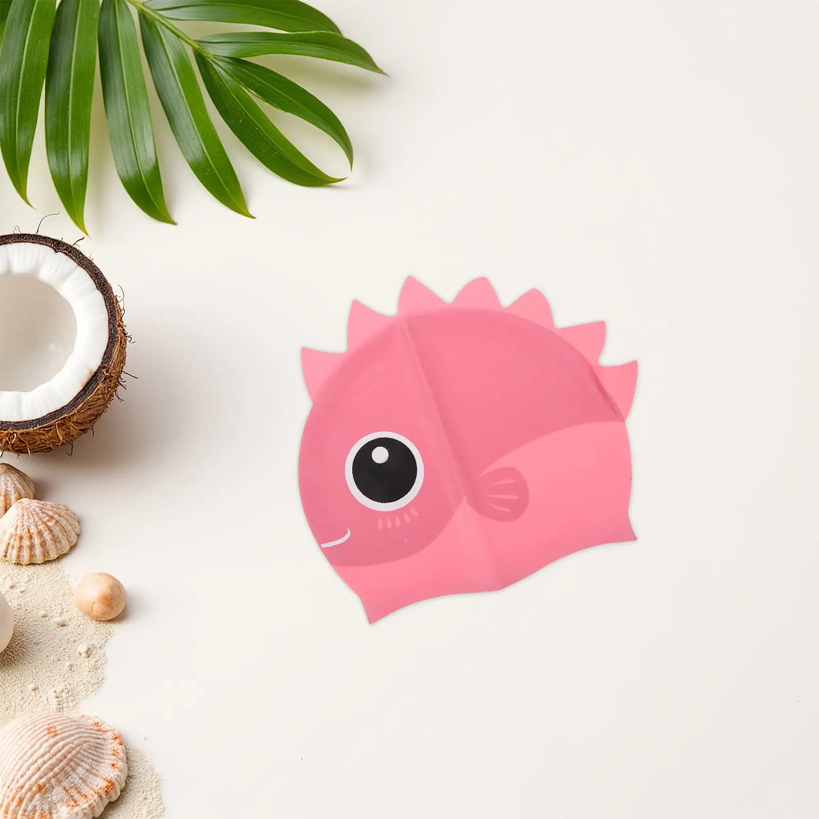 Cuffie da Nuoto in Silicone Impermeabili con Design Dinosauro, Cappello da Nuoto Flessibile, Cuffie da Nuoto Impermeabili