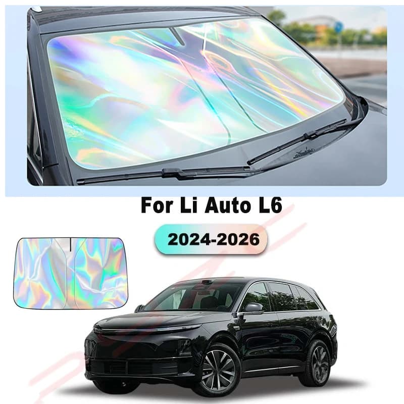 For Li Auto L6 2024-2026 Car Windshield Sunshade Cover Front Window Sun Shade Visor Auto Interior UV Protection