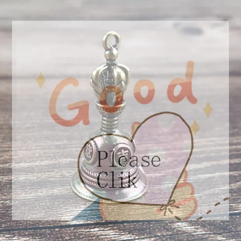 【HG】Tibetan Bronze Bell Antique Bell Christmas Tree Pendant Brass Handicraft Magic Bell Wind Bell Shui Feng Bells For Decoration