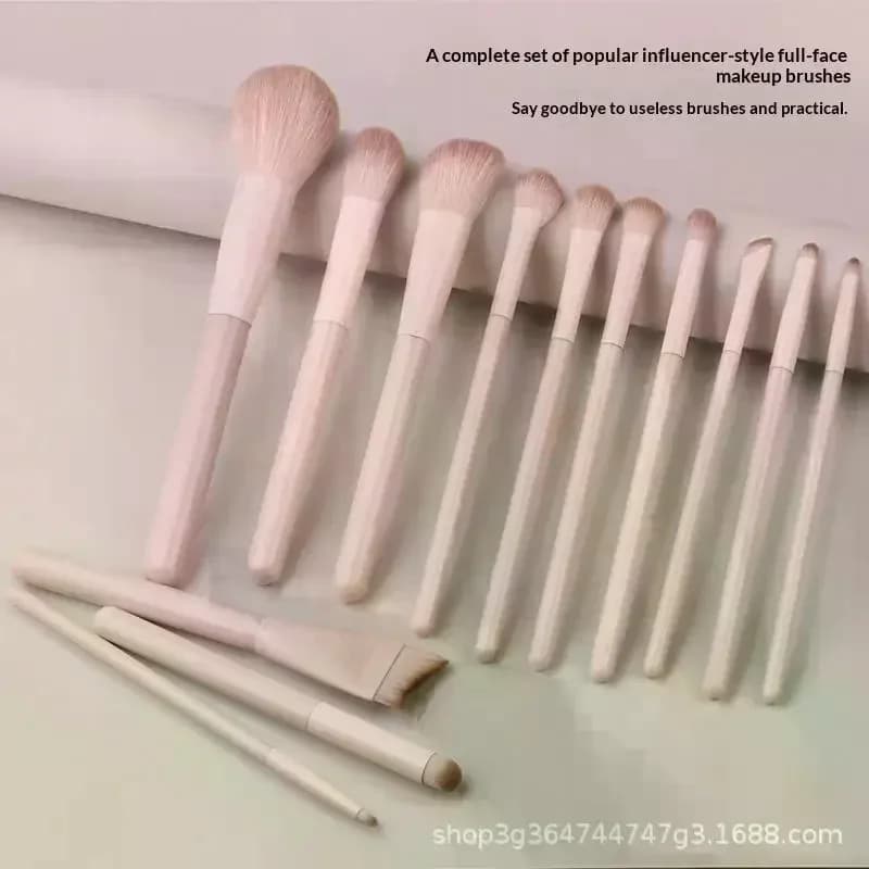 13 pezzi set di pennelli per trucco trucco correttore fard pennelli in polvere ombretto evidenziatore pennello per fondotinta strumenti di bellezza cosmetica