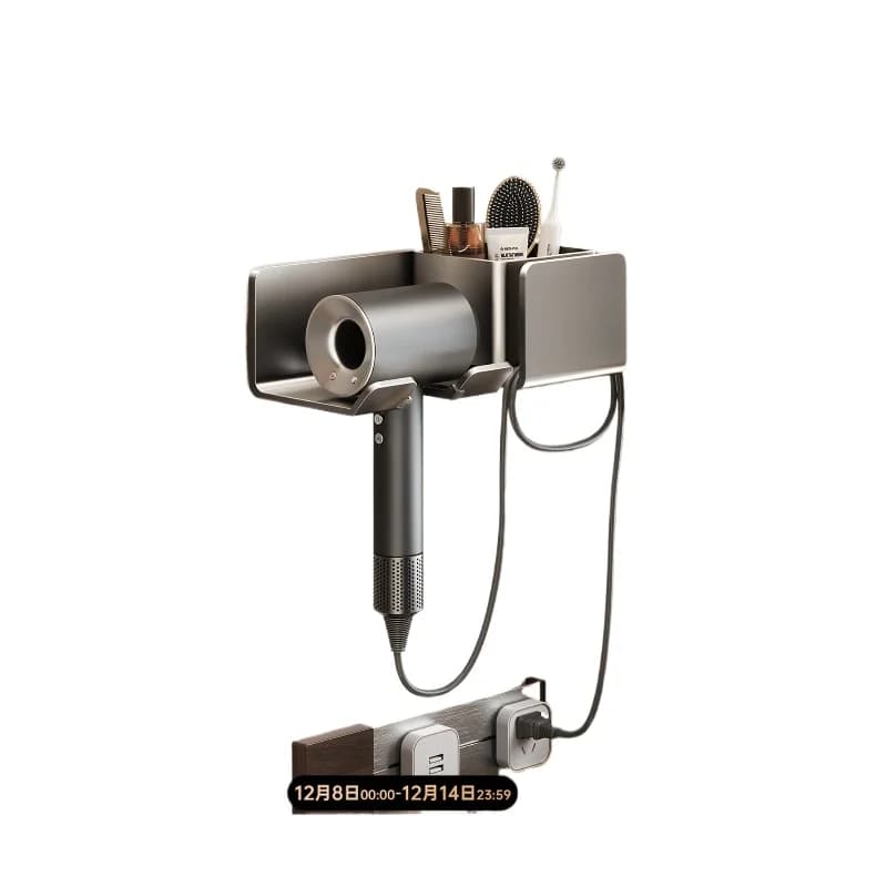 Hair dryer holder No perforation Toilet holders Charge hairdressing hanger Hairdryer bracket Bathroom shelf
