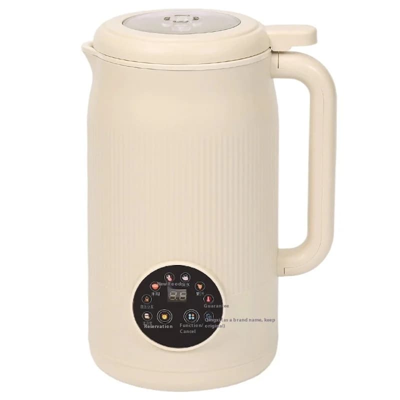 Household Portable Heating Multi-functional Soy Milk Machine Touchscreen Control Silent Vacuum Blender 1200ML Automatic Nut