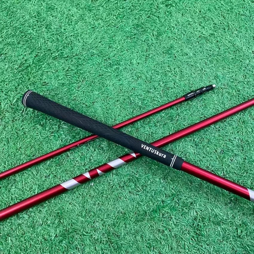 Nuovo albero da golf rosso Driver da golf Albero 5/6/7 R/S/X Flex Albero in grafite Alberi in legno Manicotto e impugnatura per montaggio gratuito