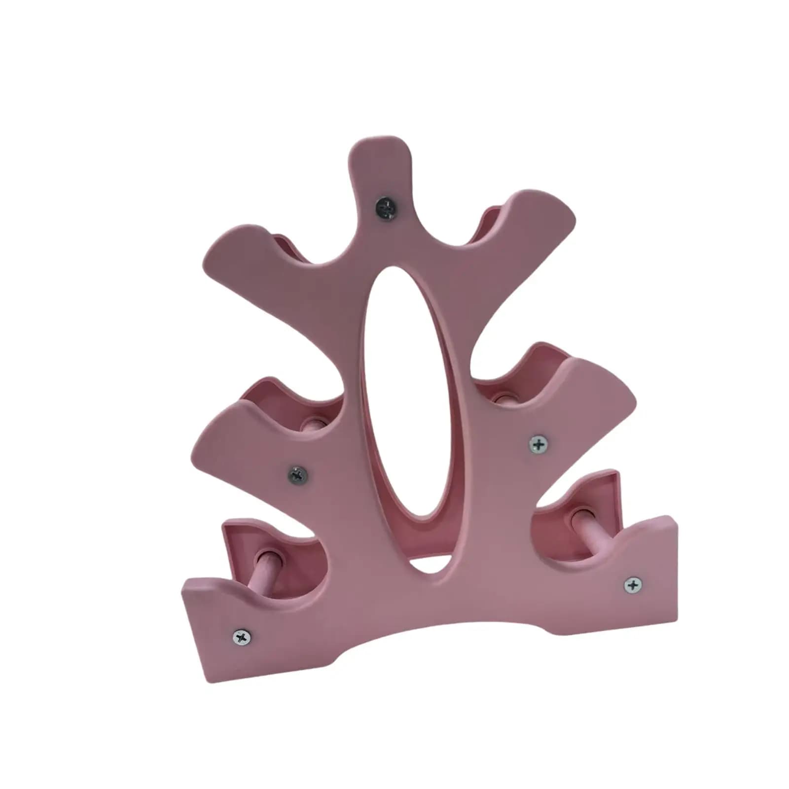Supporto per Manubri, Espositore Robusto per Palestra Domestica, Staffa Antiscivolo da Pavimento, Organizzatore per Stoccaggio, Porta Manubri