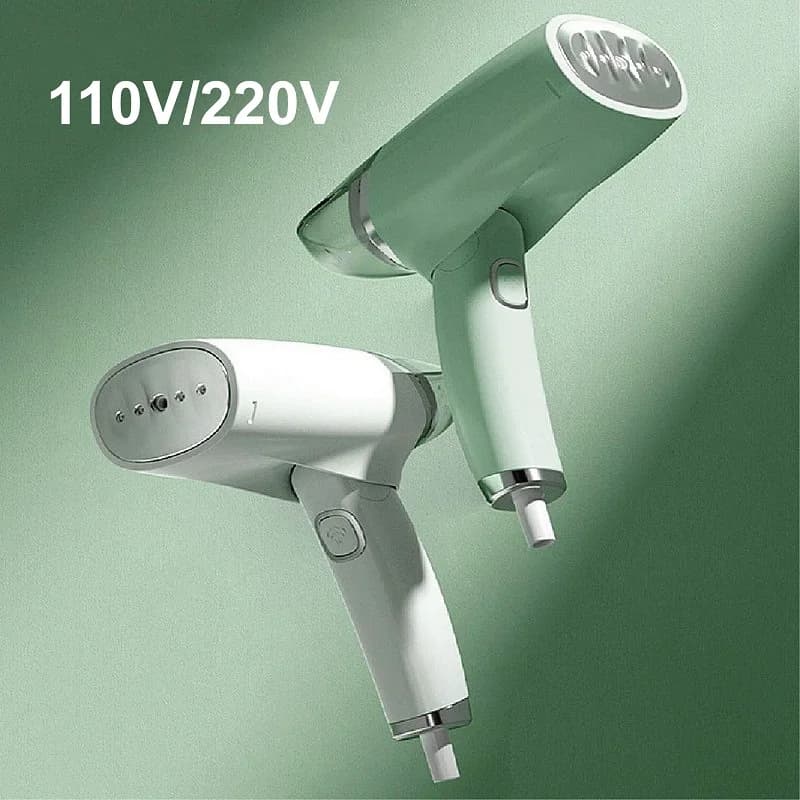Ferro da stiro a vapore pieghevole 110V/220V, stiratore portatile per indumenti, piccolo stiratore domestico per stirare i vestiti, da viaggio, 1000W