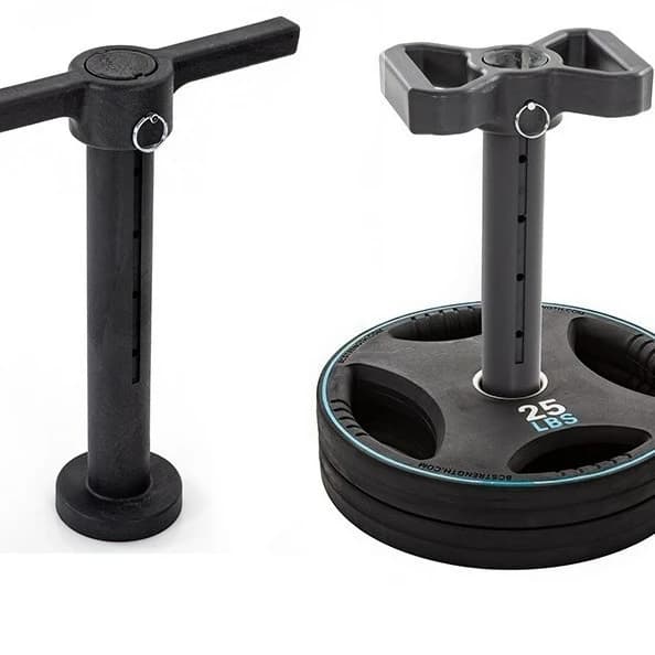 Kettlebell workout accessories: T handle, D handle, adjustable handle for squat, traction and hip training