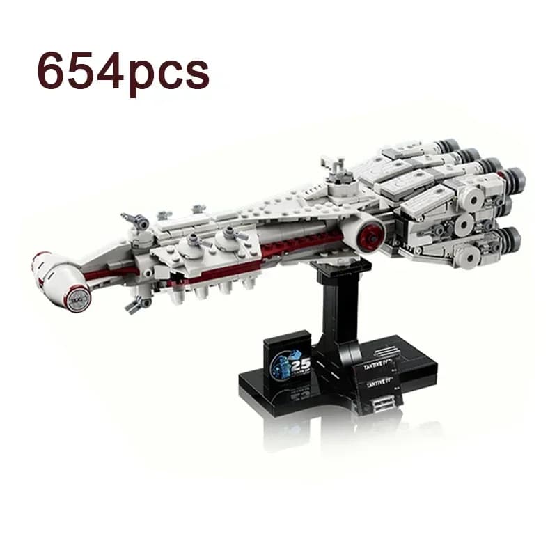 Nuovo IN MAGAZZINO Astronave Assemblaggio Set Compatibile 75376 Modello Tantive IV Building Blocks Mattoni Giocattolo Per I Bambini Regali Di Compleanno Per Adulti