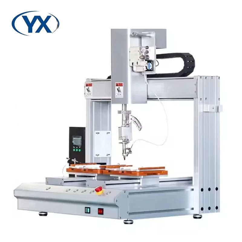YX5331-T Saldatrice per PCB a 5 assi Robot automatico per alimentazione stagno Saldatrice per circuiti stampati a LED per saldatore