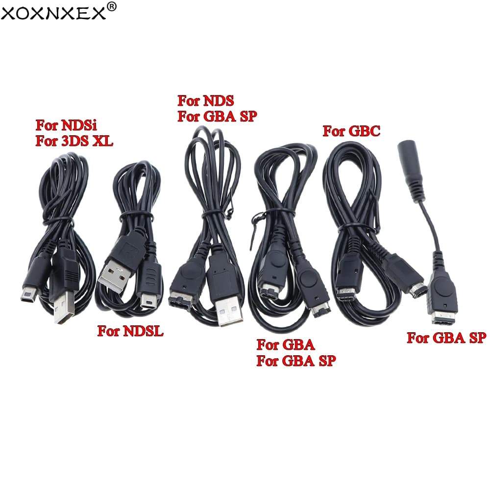1 pz Caricatore Dati USB Cavo di Alimentazione di Ricarica per DS Lite DSL NDSL Per NDSi 3DS Nuovo 3DS XL LL NDS GBA SP