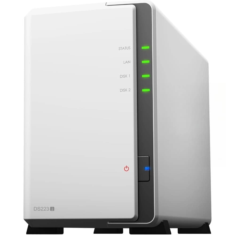 2-Bay NAS DiskStation Storage Server for Home and Shelves Bathroom Business Network Attached Storage Hotel Bedroom Sets