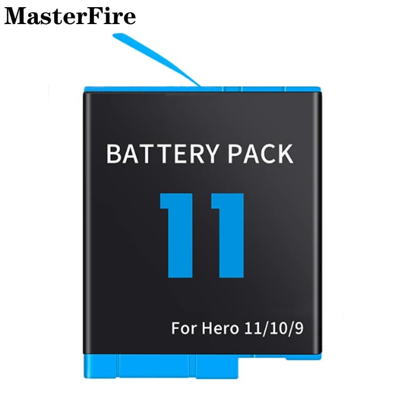 3.85V 1800mah Battery Pack AHDBT-901 for GoPro Go Pro Hero 9 Hero 10 Hero 11 Hero 12 Black Batteries Action Camera Accessories