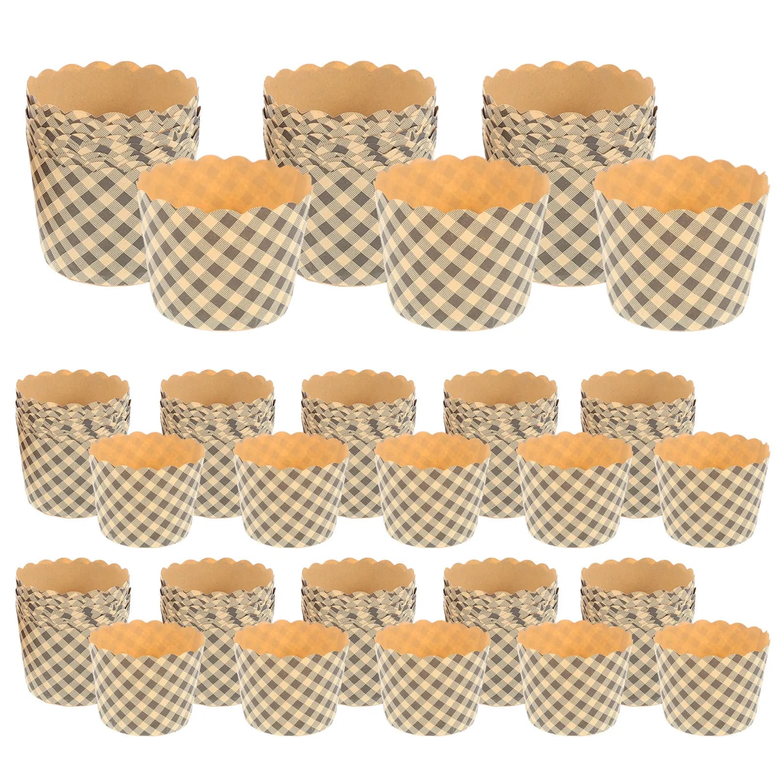 100pcs Cake Baking Muffin Cups Heat Resistant For Oven Air Fryer Diy Baking Supplies Wrappers Muffin Liners Paper Cupcake Liners