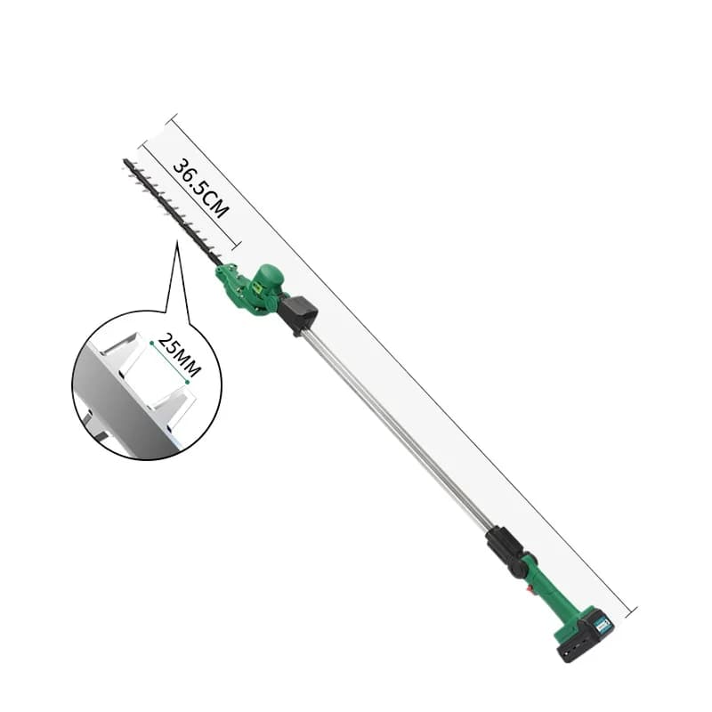Potatore elettrico per rami alti, ricaricabile, per la cura di piante e semenzai, cesoie per potatura in quota, batteria al litio brushless estesa