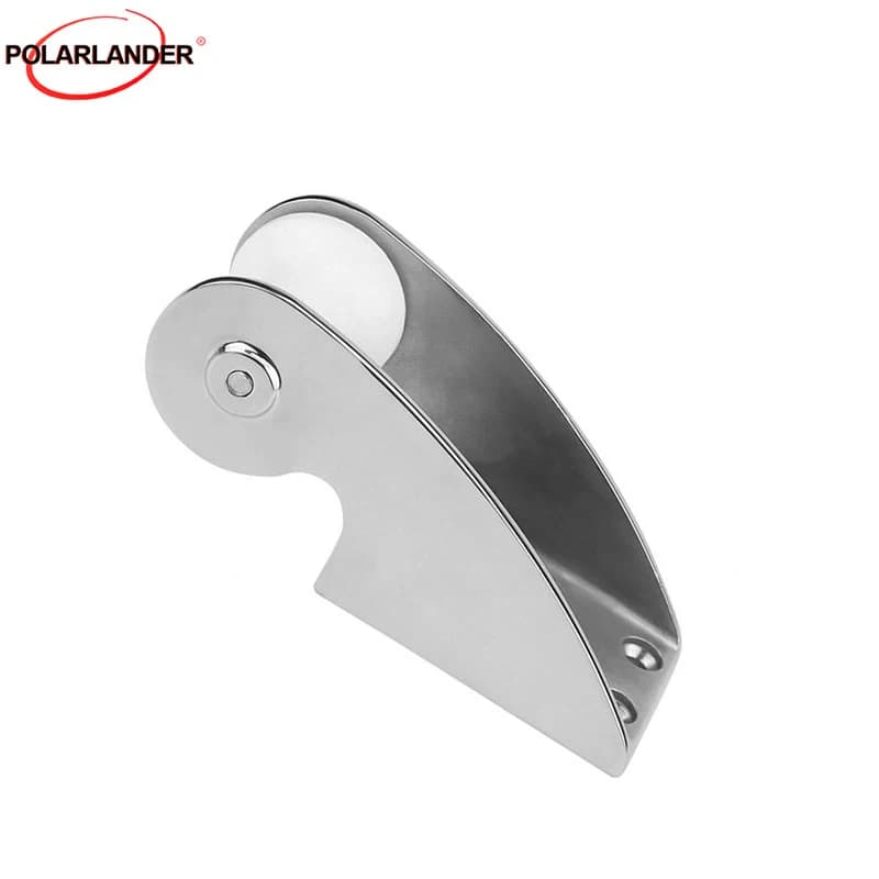 Supporto per Rullo Ancoraggio Prua Barca/Yacht con Fori Pre-forati, Installazione Facile, Guida Ancoraggio