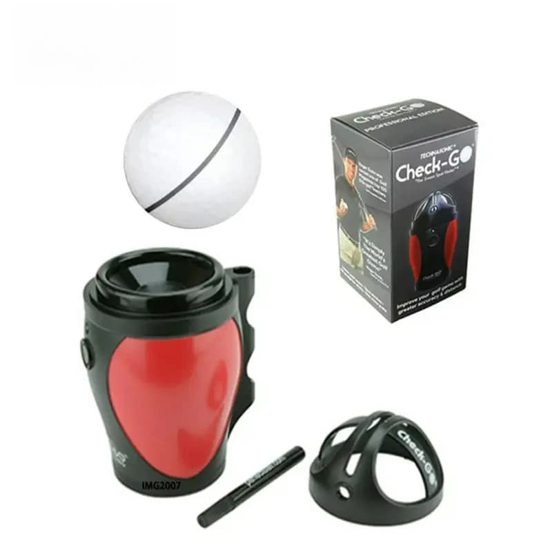 Scriber elettrico da golf CHECK-GO Strumento elettronico per l'allineamento della fodera della pallina da golf per accessori per il golf in corso
