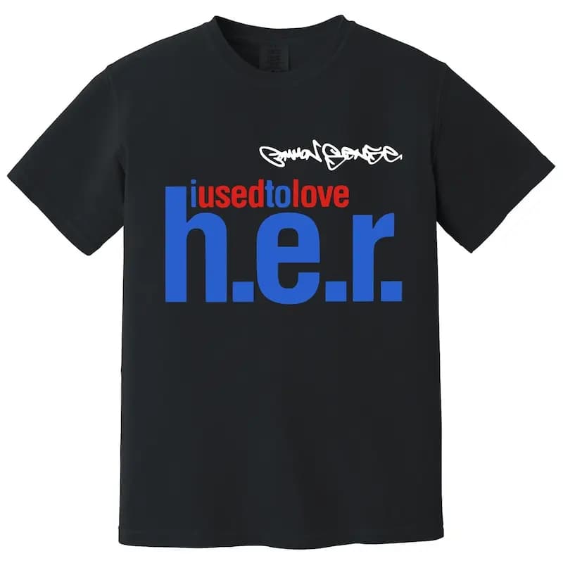Common T Shirt - Common Sense I Used To Love Her - Chicago 1990s Boom Bap Hip Hop - Erykah Badu - The Roots